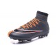2016 Scarpa da calcio per terreni duri Nike Mercurial Superfly - Uomo Nero Arancione Bianco