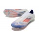 adidas F50 Elite Senza Lacci FG Nuovo Ftwr Bianco Rosso Solare Blu Lucido