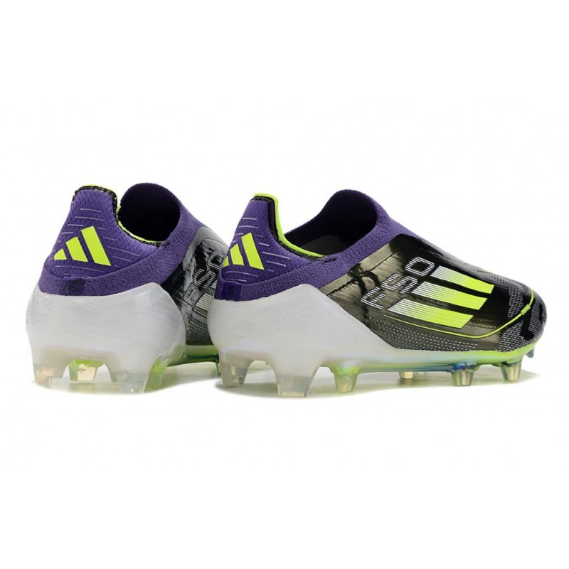 adidas F50 Elite Senza Lacci FG Nuovo Unity Viola Bianco Limone Lucido
