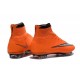 Nuove Scarpe calcio Nike Mercurial Superfly FG - Arancione Argenteo Nero
