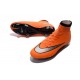 Nuove Scarpe calcio Nike Mercurial Superfly FG - Arancione Argenteo Nero