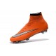 Nuove Scarpe calcio Nike Mercurial Superfly FG - Arancione Argenteo Nero