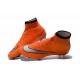 Nuove Scarpe calcio Nike Mercurial Superfly FG - Arancione Argenteo Nero