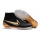 2016 SCARPE CALCIO NIKE Magista Obra FG Nero Bianco Oro