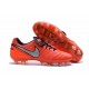 2016 Scarpa da calcio per terreni duri Nike Tiempo Legend VI - Uomo Arancione Nero Grigeo