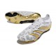 Scarpa adidas Predator 24 Elite FG Bianco Oro Nero