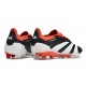 Scarpa adidas Predator 24 Elite FG Nero Bianco Rosso