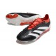 Scarpa adidas Predator 24 Elite FG Nero Bianco Rosso