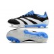 Scarpa adidas Predator 24 Elite FG Nero Bianco Blu