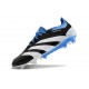 Scarpa adidas Predator 24 Elite FG Nero Bianco Blu