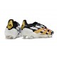 Scarpa adidas Predator 24 Elite FG Nero Bianco Oro