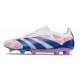 Scarpa adidas Predator 24 Elite FG Bianco Rosa Blu