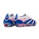 Scarpa adidas Predator 24 Elite FG Bianco Rosa Blu
