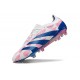 Scarpa adidas Predator 24 Elite FG Bianco Rosa Blu