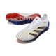 Scarpa adidas Predator 24 Elite FG Bianco Grigio Blu Rosso