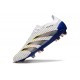 Scarpa adidas Predator 24 Elite FG Bianco Grigio Blu Rosso