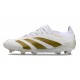 Scarpa adidas Predator 24 Elite FG Bianco Oro