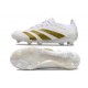 Scarpa adidas Predator 24 Elite FG Bianco Oro