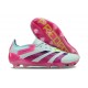 Scarpa adidas Predator 24 Elite FG Almost Blu Lucid Rosa Semi Giallo Solare