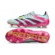 Scarpa adidas Predator 24 Elite FG Almost Blu Lucid Rosa Semi Giallo Solare