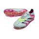 Scarpa adidas Predator 24 Elite FG Almost Blu Lucid Rosa Semi Giallo Solare