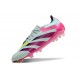 Scarpa adidas Predator 24 Elite FG Almost Blu Lucid Rosa Semi Giallo Solare
