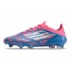 Scarpe da Calcio adidas F50 Elite FG Solar Blu Ftwr Bianco Solar Rosa