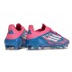 Scarpe da Calcio adidas F50 Elite FG Solar Blu Ftwr Bianco Solar Rosa