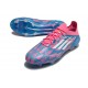 Scarpe da Calcio adidas F50 Elite FG Solar Blu Ftwr Bianco Solar Rosa