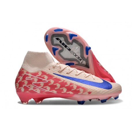 Scarpe Nike Mercurial Superfly 10 Elite FG Rosa Rouge Blu