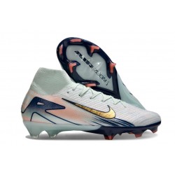 Scarpe Nike Mercurial Superfly 10 Elite FG MDS Verde Orzo Moneta Oro Metallico