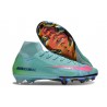 Scarpe Nike Mercurial Superfly 10 Elite FG Turchese Hyper Nero