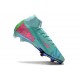 Scarpe Nike Mercurial Superfly 10 Elite FG Turchese Hyper Nero