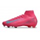Scarpe Nike Mercurial Superfly 10 Elite FG Rosa Grigio