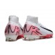 Scarpe Nike Mercurial Superfly 10 Elite FG Bianco Rosso Nero