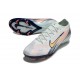 Nike Air Zoom Mercurial Vapor16 Elite FG MDS Verde Orzo Moneta Oro Metallico
