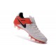 2016 Scarpa da calcio per terreni duri Nike Tiempo Legend VI - Uomo Bianco Rosso Nero