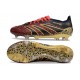 Scarpa adidas Predator 24 Elite FG Rosso Oro Nero