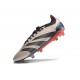 Scarpa adidas Predator 24 Elite FG Platin Met Nero Aurora Carbone