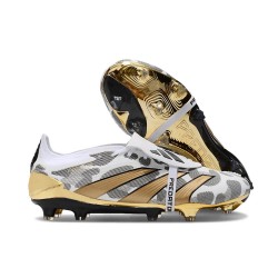 Adidas Predator Flat Tongue Elite FG Oro Metallizzato Bianco Grigio