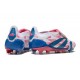 Adidas Predator Flat Tongue Elite FG Ftwr Bianco Solar Blu Solar Rosa