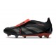 Adidas Predator Foldover Tongue Elite FG Stealth Victory - Nero Grigio Rosso