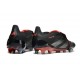 Adidas Predator Foldover Tongue Elite FG Stealth Victory - Nero Grigio Rosso