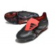 Adidas Predator Foldover Tongue Elite FG Stealth Victory - Nero Grigio Rosso