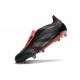 Adidas Predator Foldover Tongue Elite FG Stealth Victory - Nero Grigio Rosso