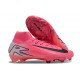 Nike Air Zoom Mercurial Superfly X Elite FG Rosa Nero Bianco