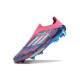 Scarpe da Calcio adidas F50+ LL FG Solar Blu Ftwr Bianco Solar Rosa