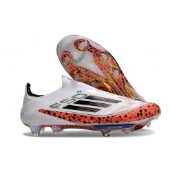 Scarpe da Calcio adidas F50+ LL FG X Messi Bianco Nero Rosso