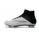 Scarpa da calcio per terreni duri Nike Mercurial Superfly - Pelle Bianco Nero