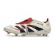 Adidas Predator 25 FT Elite FG Bianco Off Nero Core Rubino Puro